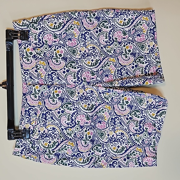 Short Femme Boden Taille 8, Blanc, 100% Lin, Style Paperbag, Très Bon état